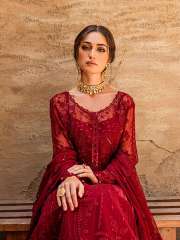 Gulaal Zaariya 01 Embroidered Chiffon Collection 2022 Online Shopping